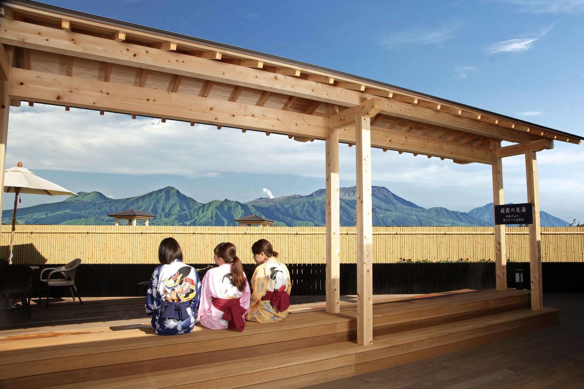Hotel Yumeshizuku - Renovation From May 12 Until End Of July - Minamiaso Exteriör bild